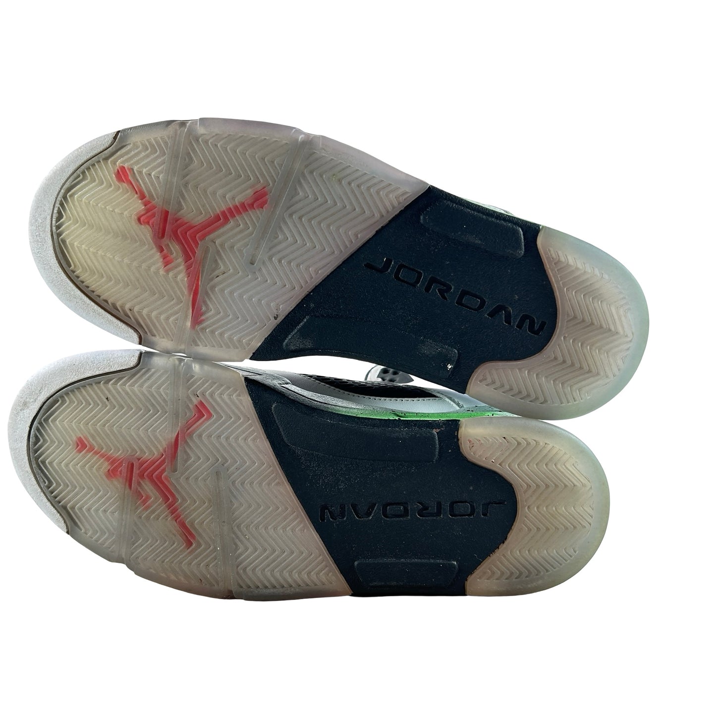 136027 115 Jordan 5 Retro Poison Green [USED] - 9 M (Used) (No Box)