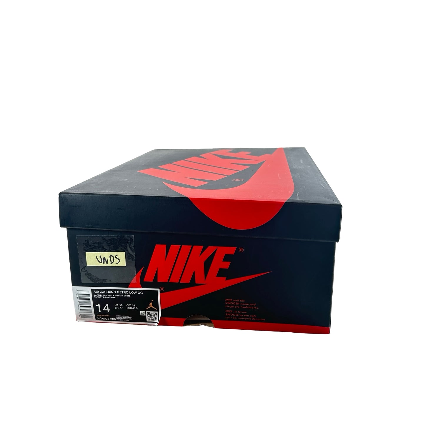 HQ6998 600 Jordan 1 Retro Low OG Chicago (2025) [USED] - 14 M (VNDS)