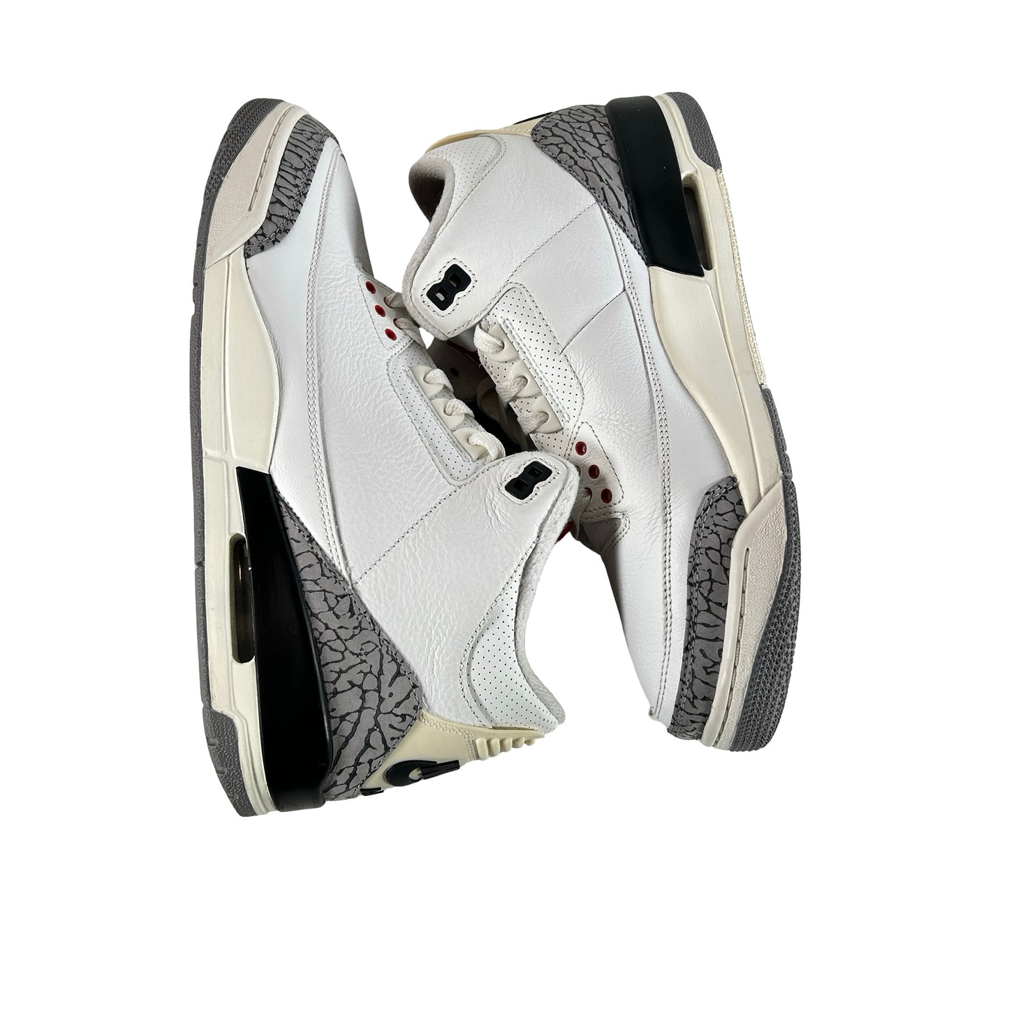 DN3707 100 Jordan 3 Retro White Cement Reimagined [USED] - 11 M (Used6) (No Box6)
