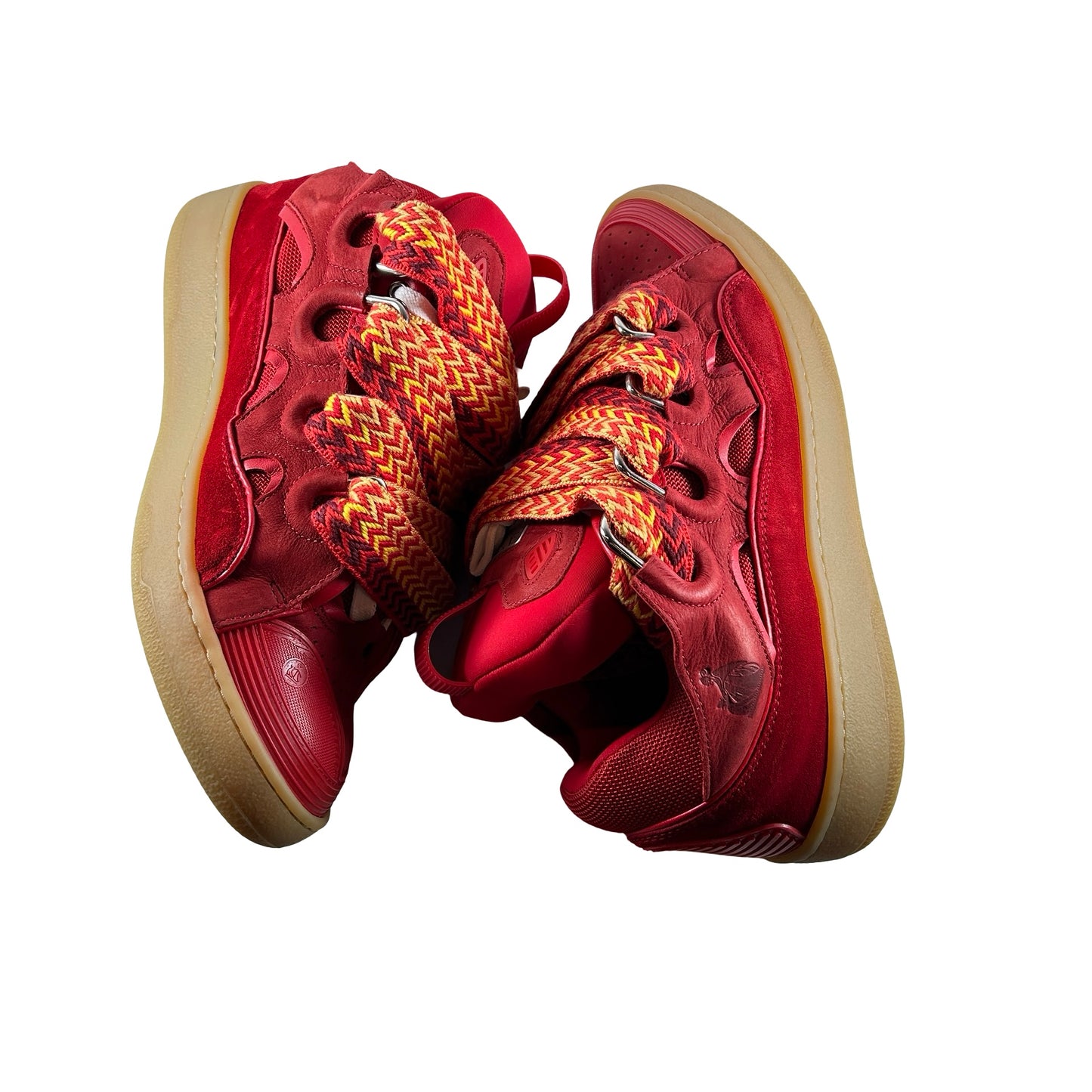 FM SKRK11 DRAG E2237 Lanvin Leather Curb Poppy Red [USED] - 45 M (Used)