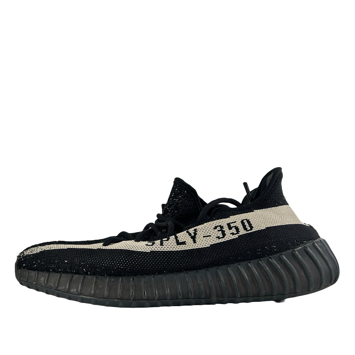 BY1604 adidas Yeezy Boost 350 V2 Core Black White [USED] - 11 M (Used4)