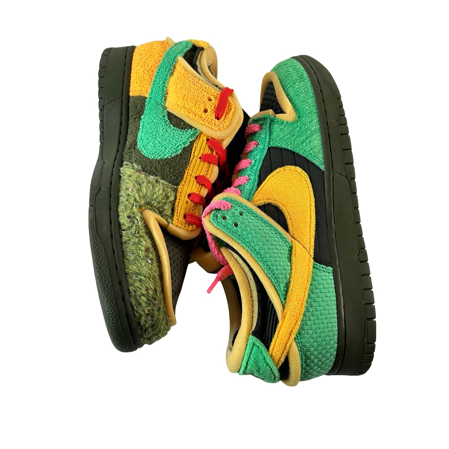 IO7621 300 Nike Dunk Low Cactus Plant Flea Market Swamp Sponge Green Yellow (Friends & Family) [NO BOX]
