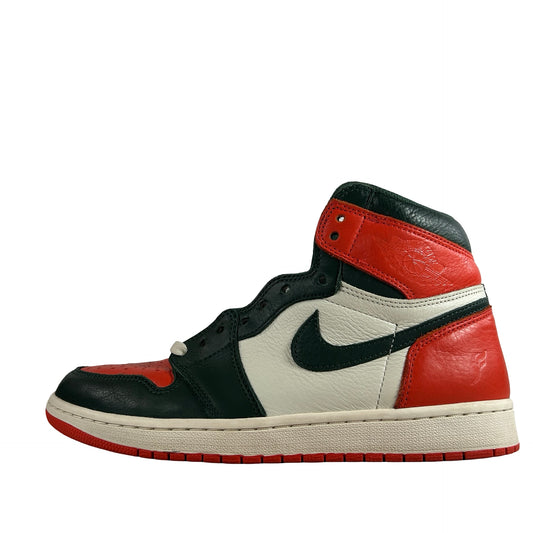 AV3905 138 Jordan 1 Retro High SoleFly Art Basel Sail [USED] - 9.5 M (Used)