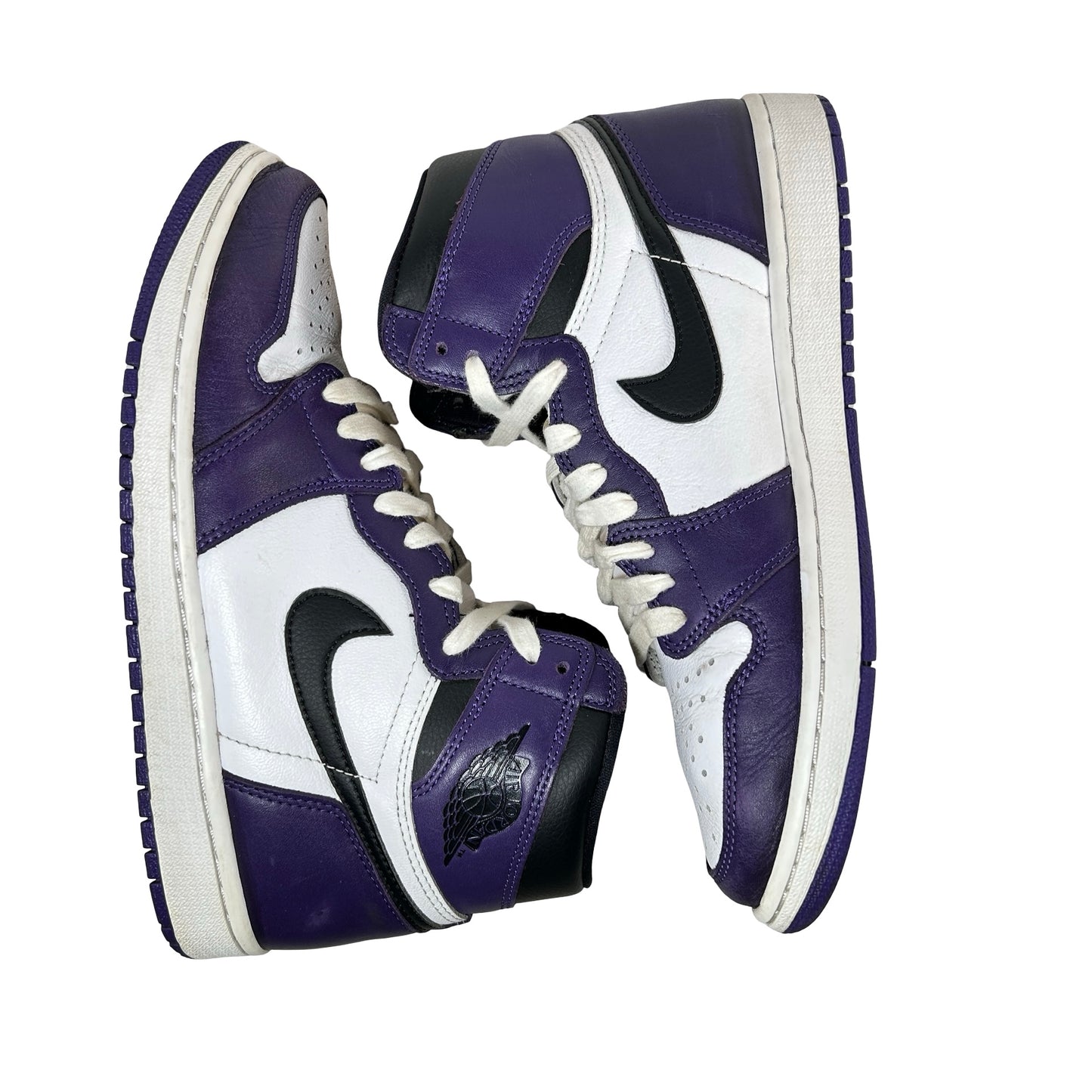 555088 500 Jordan 1 Court Purple [USED] - 9.5 M (Used4)