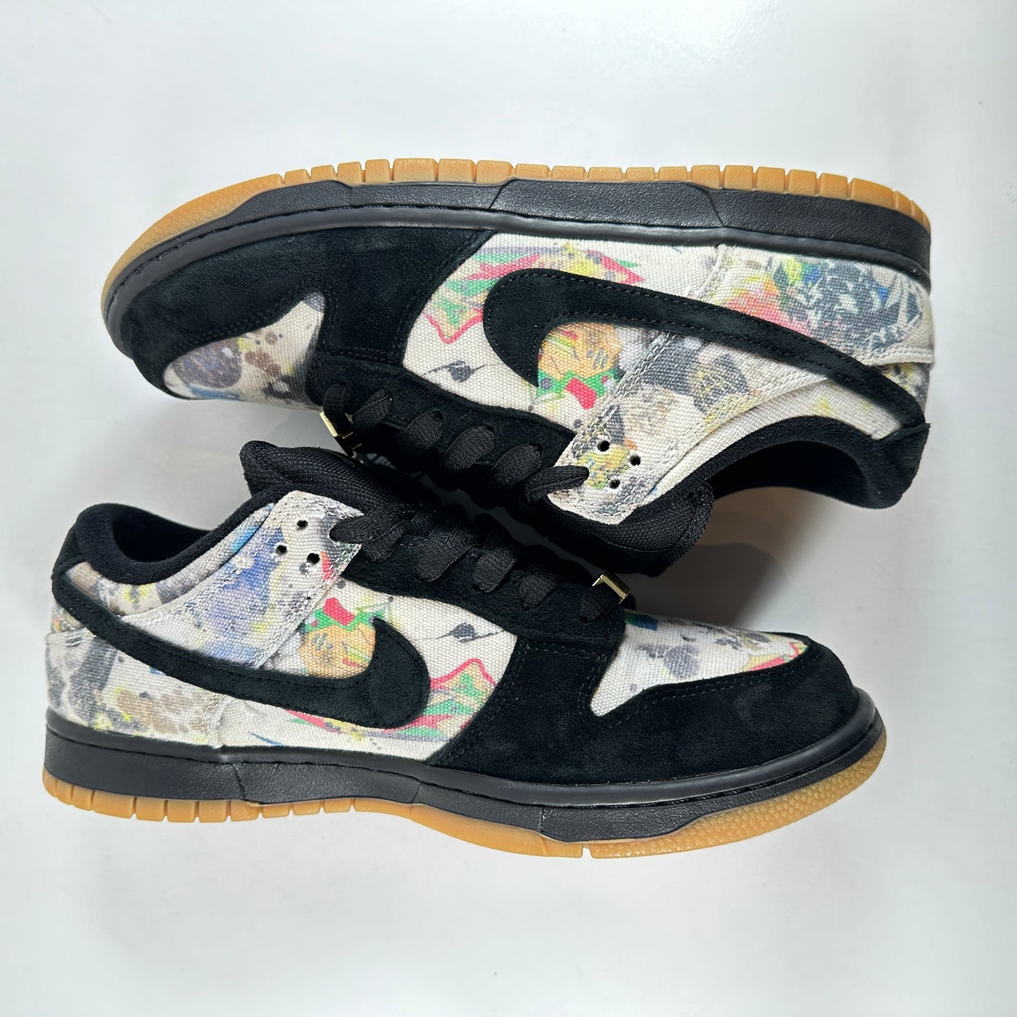 FD8778 001 Nike SB Dunk Low Supreme Rammellzee [USED] - 8.5 M (Used2)