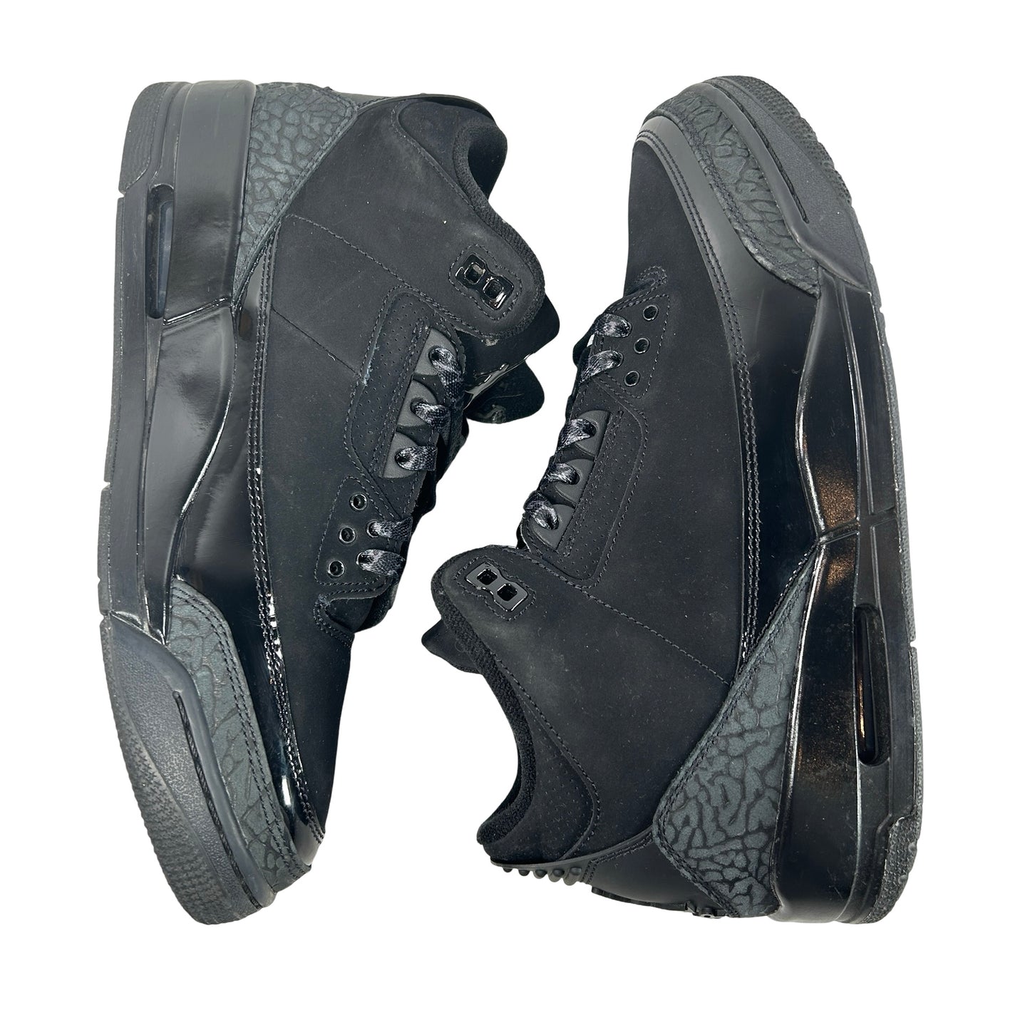 CT8532 001 Jordan 3 Retro Black Cat (2025) [USED] - 9.5 M (Used)