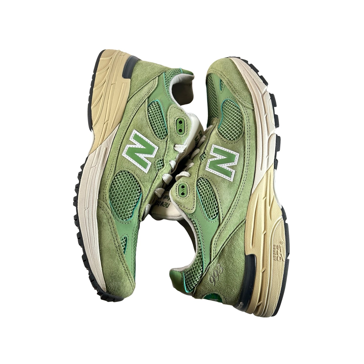 U993GW New Balance 993 MiUSA Teddy Santis Chive [USED] - 9 M (Used)
