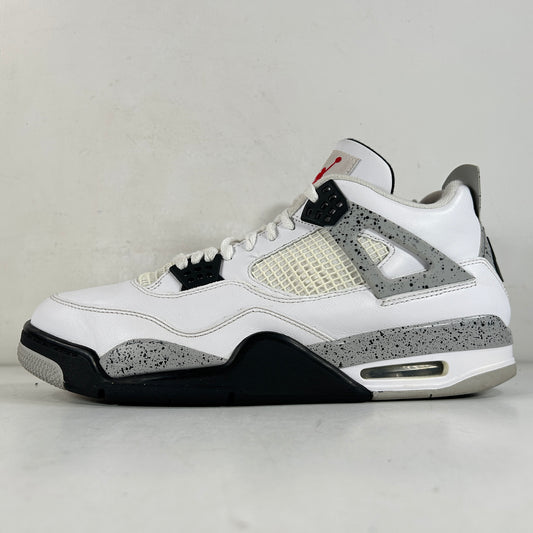 840606 192 Jordan 4 White Cement [USED] - 13 (Used) (No Box)