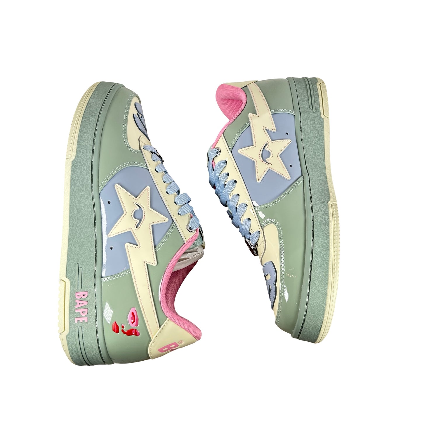 001FWL231912 MUL A Bathing Ape Bape Sta KidSuper Green