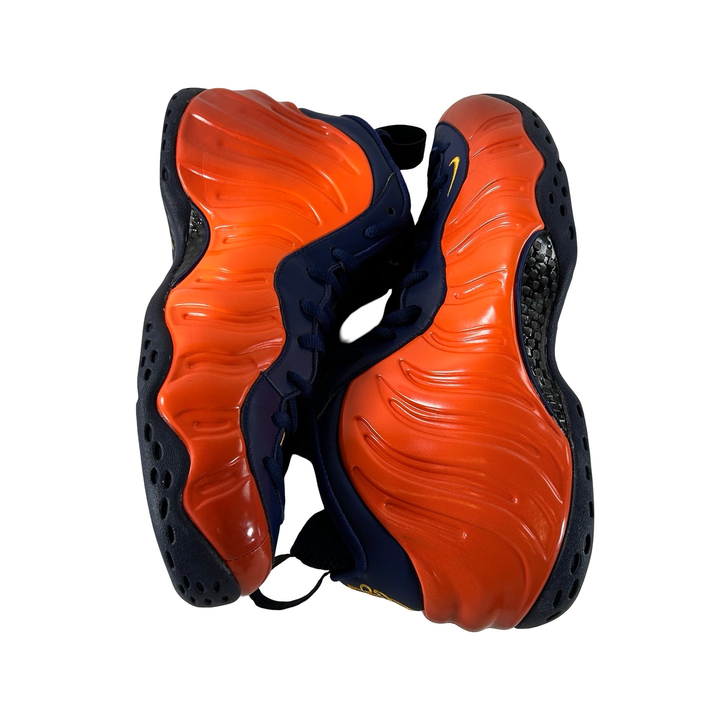 CJ0303 400 Nike Air Foamposite One Blue Void Rugged Orange [USED] - 13 M (Used) (No Box)