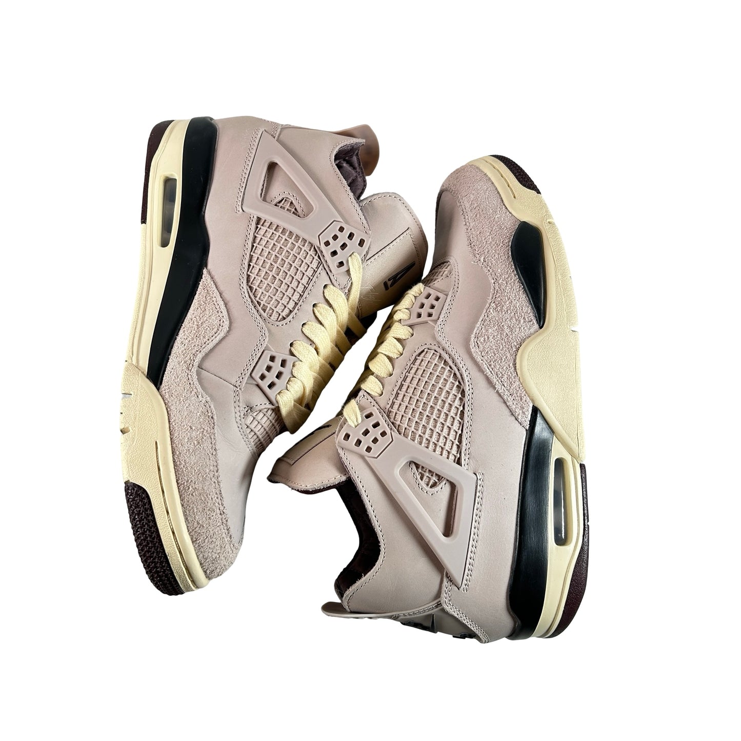FZ4810 200 A Ma Maniére x Wmns Air Jordan 4 Retro 'Phantom' [USED] - 10 W (Used) (Replace Box)