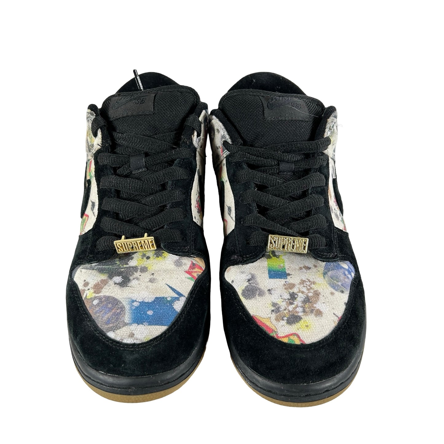 FD8778 001 Nike SB Dunk Low Supreme Rammellzee [USED] - 10 M (Used3)