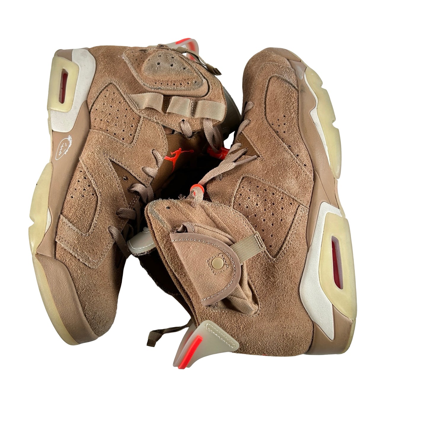 DH0690 200 Jordan 6 Retro Travis Scott British Khaki [USED] - 11 M (Used10)