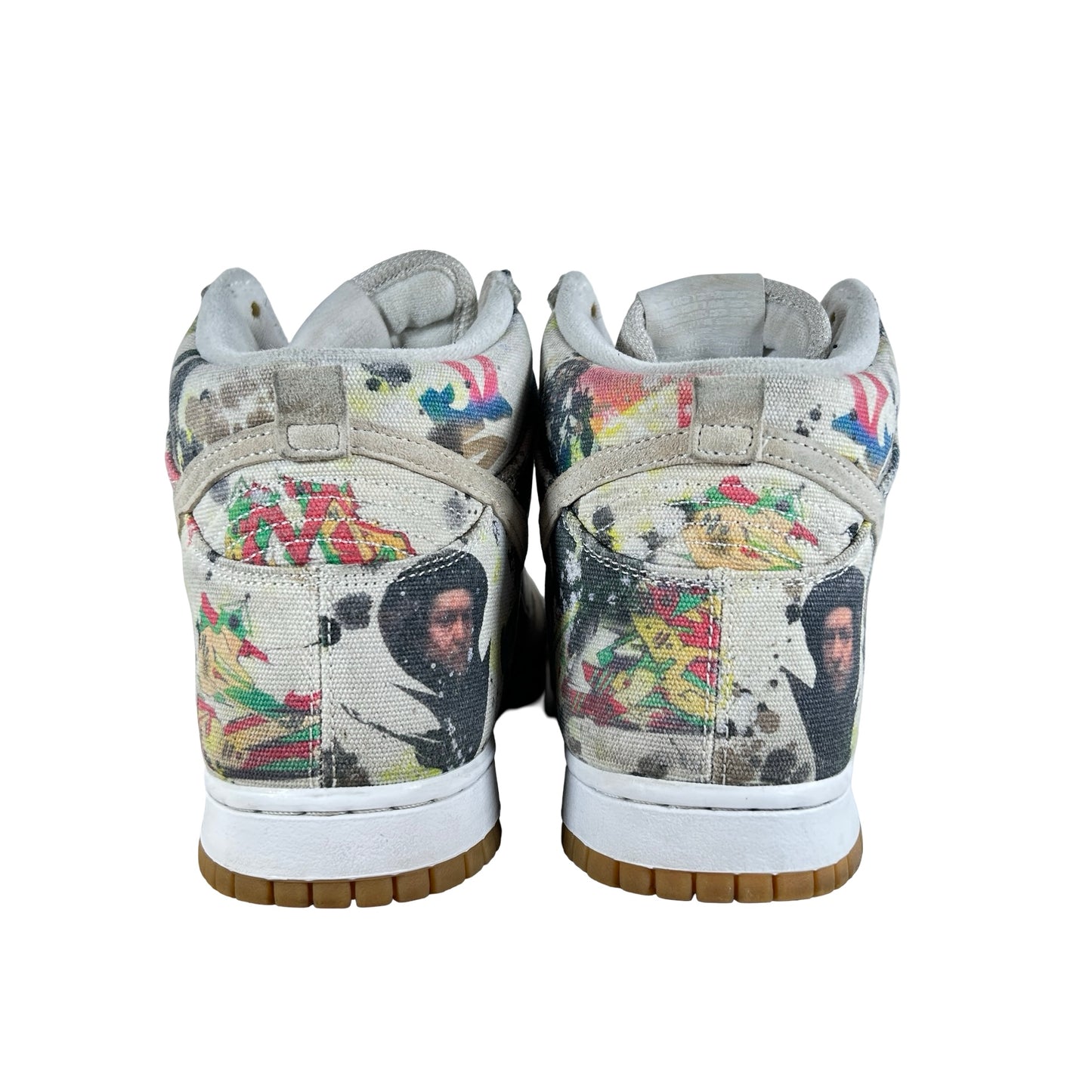 FD8779 100 Nike SB Dunk High Supreme Rammellzee [USED] - 10.5 M (Used4)