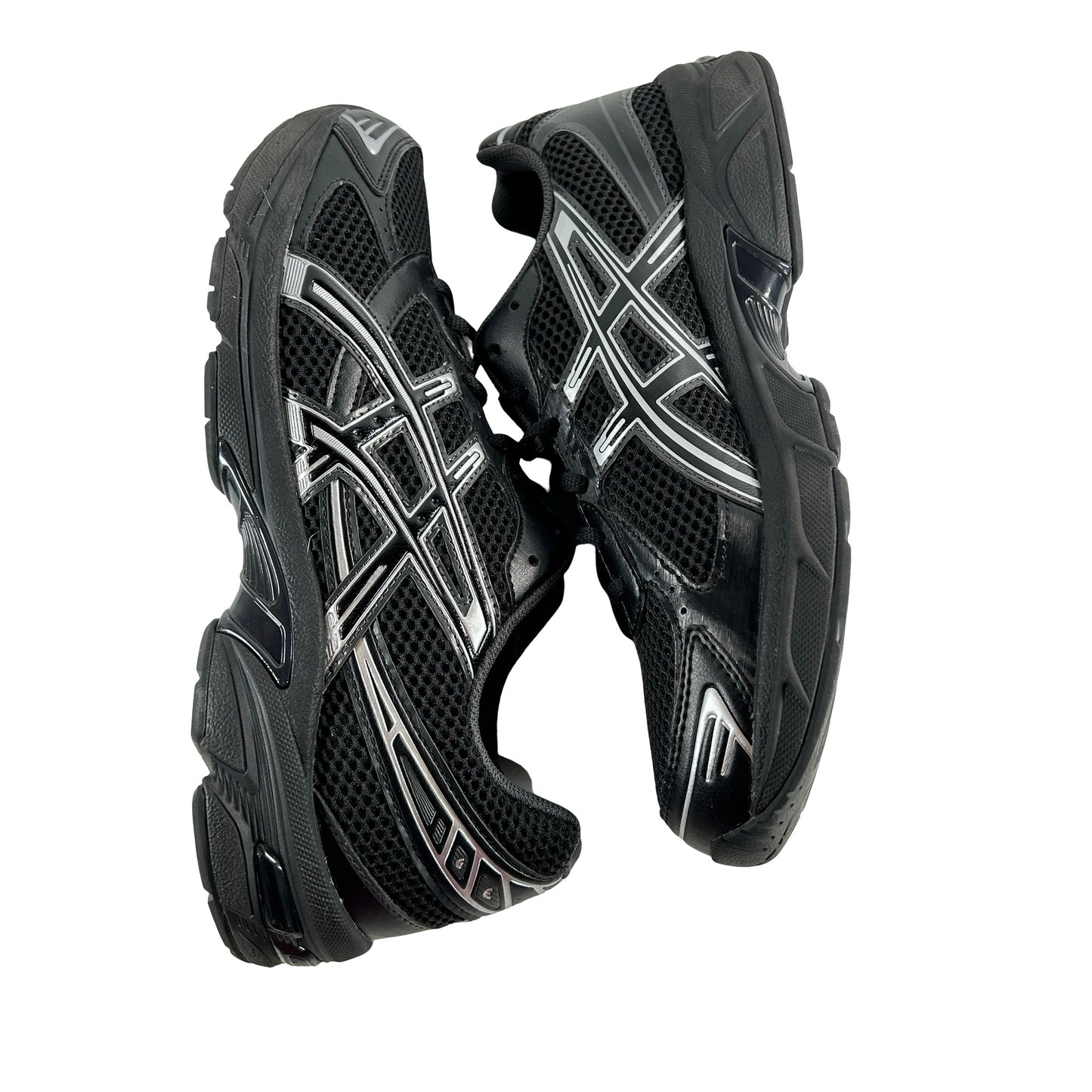 1201A906 001 ASICS Gel-1130 Black Pure Silver [USED] - 10.5 M (Used)