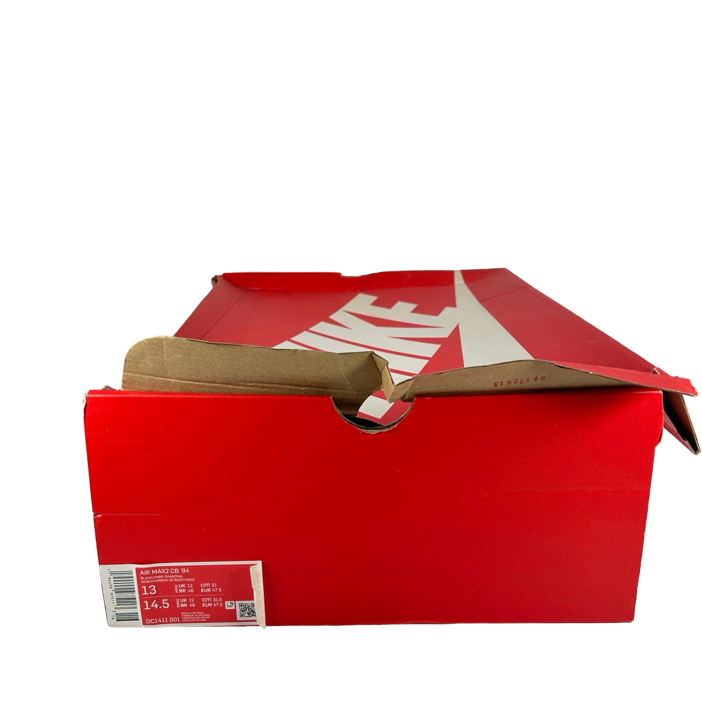 DC1411 001 Nike Air Max 2 CB '94 Triple Black (2020/2023) [USED] - 13 M (Used)