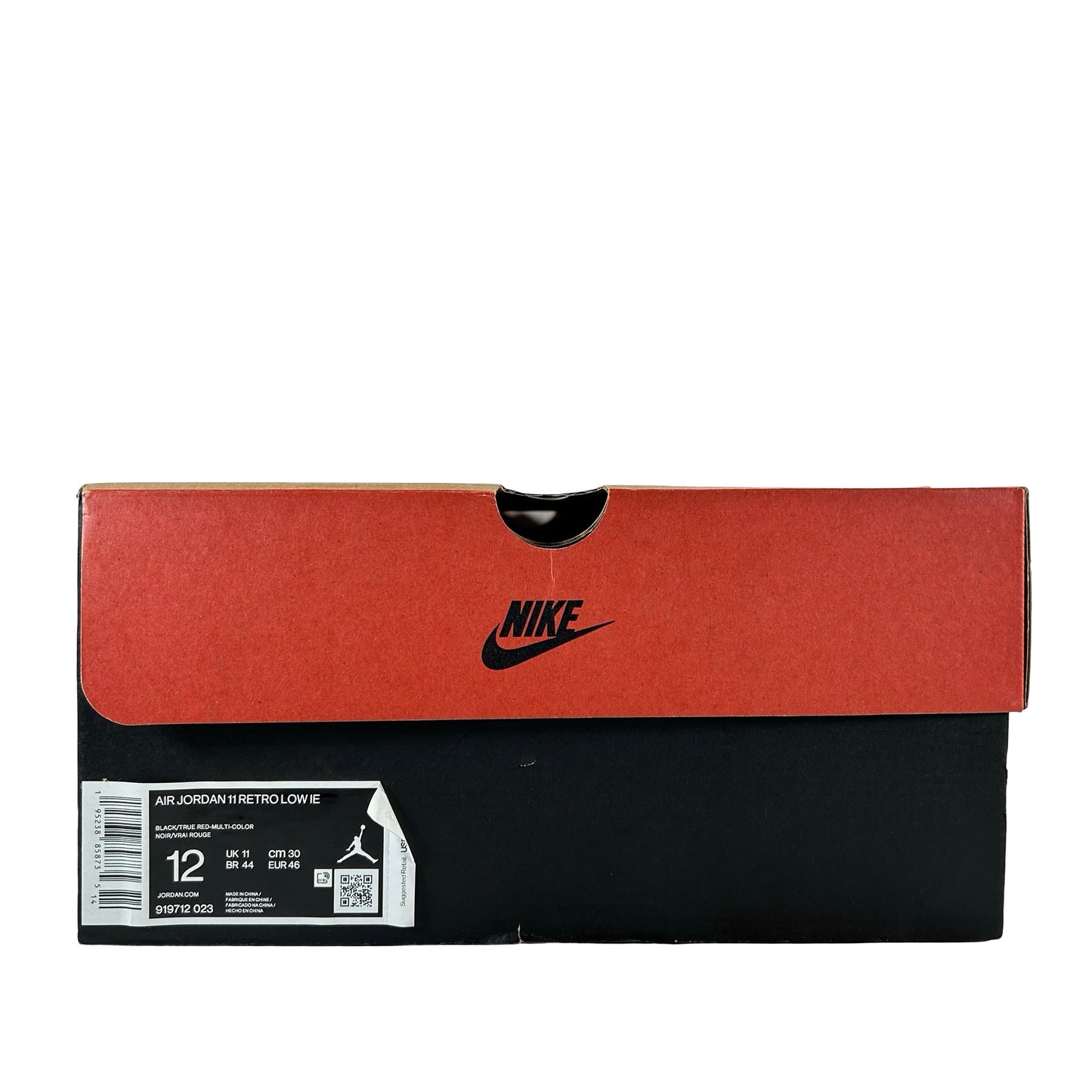 919712 023 Jordan 11 Retro Low IE Bred (2021) - 12 M (Used)