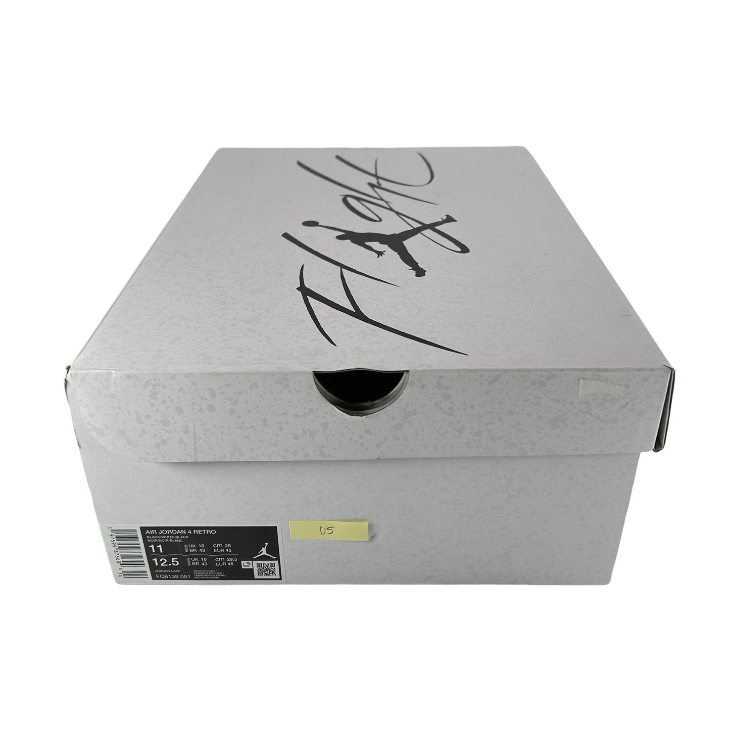 FQ8138 001 Jordan 4 Retro White Thunder [USED] - 11 M (Used5)
