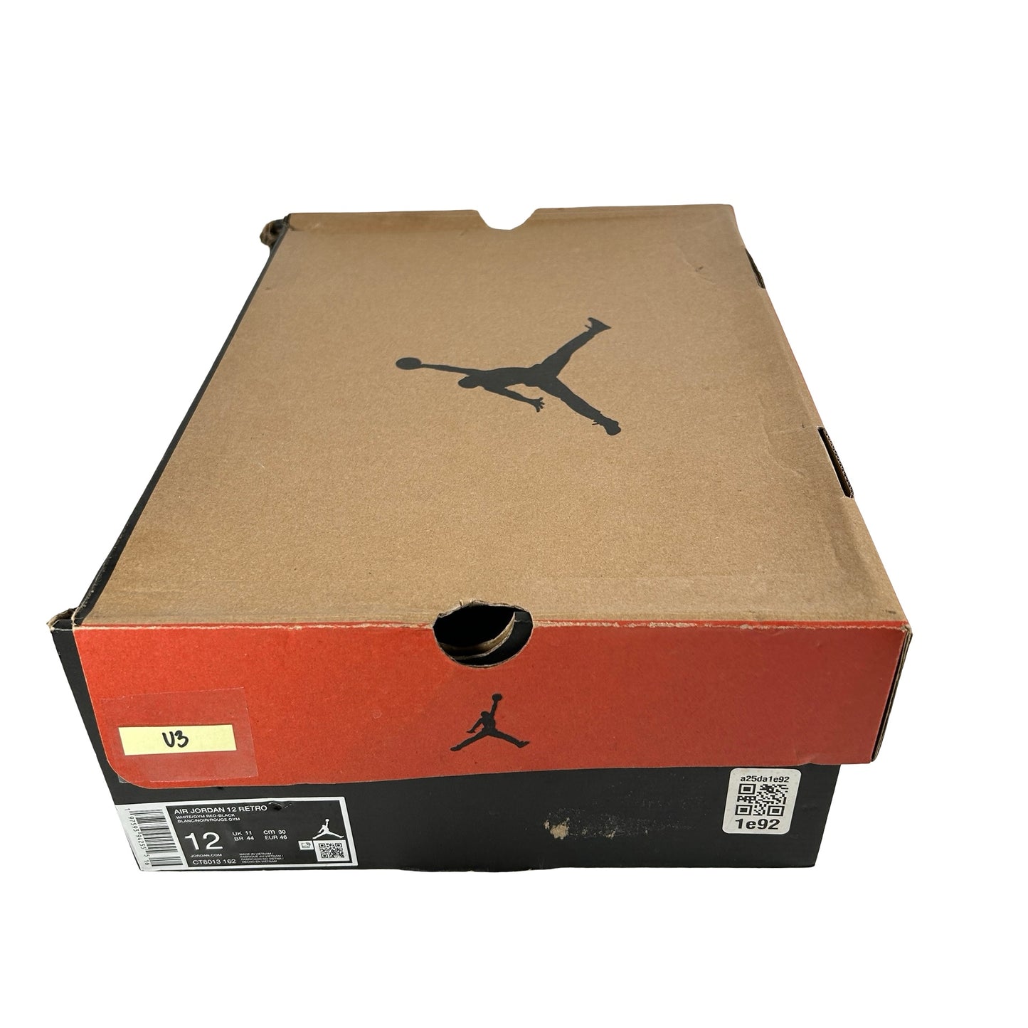 CT8013 162 Air Jordan 12 Red Taxi [USED] - 12 M (Used3)