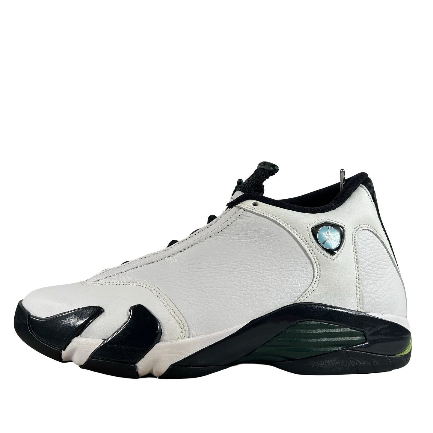 487471 106 Jordan 14 Retro Oxidized Green (2016) [USED] - 9.5 M (Used)