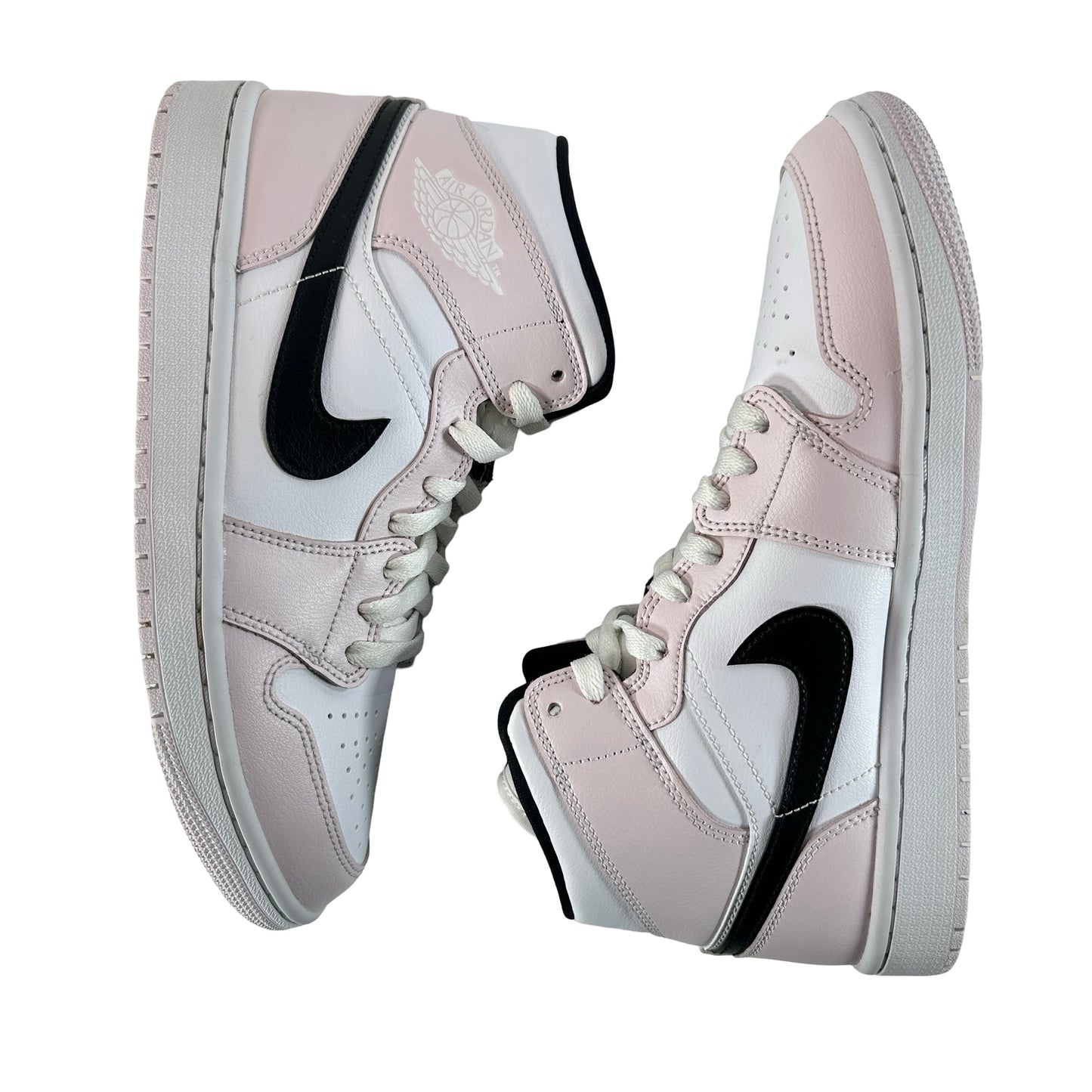 BQ0472 500 Jordan 1 Mid Barely Rose (Women's) [USED] - 8 W (Used)