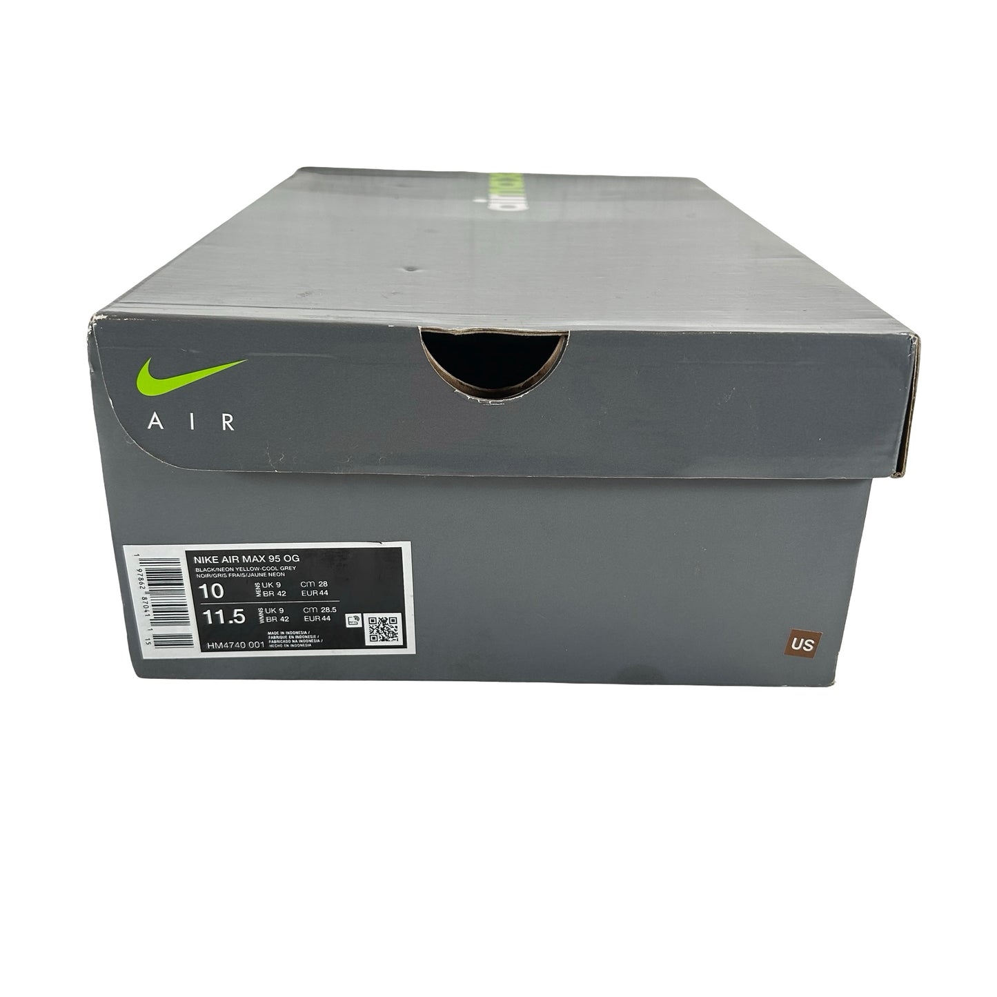 HM4740 001 Nike Air Max 95 OG Big Bubble Neon (2025) [USED] - 10 M (Used)