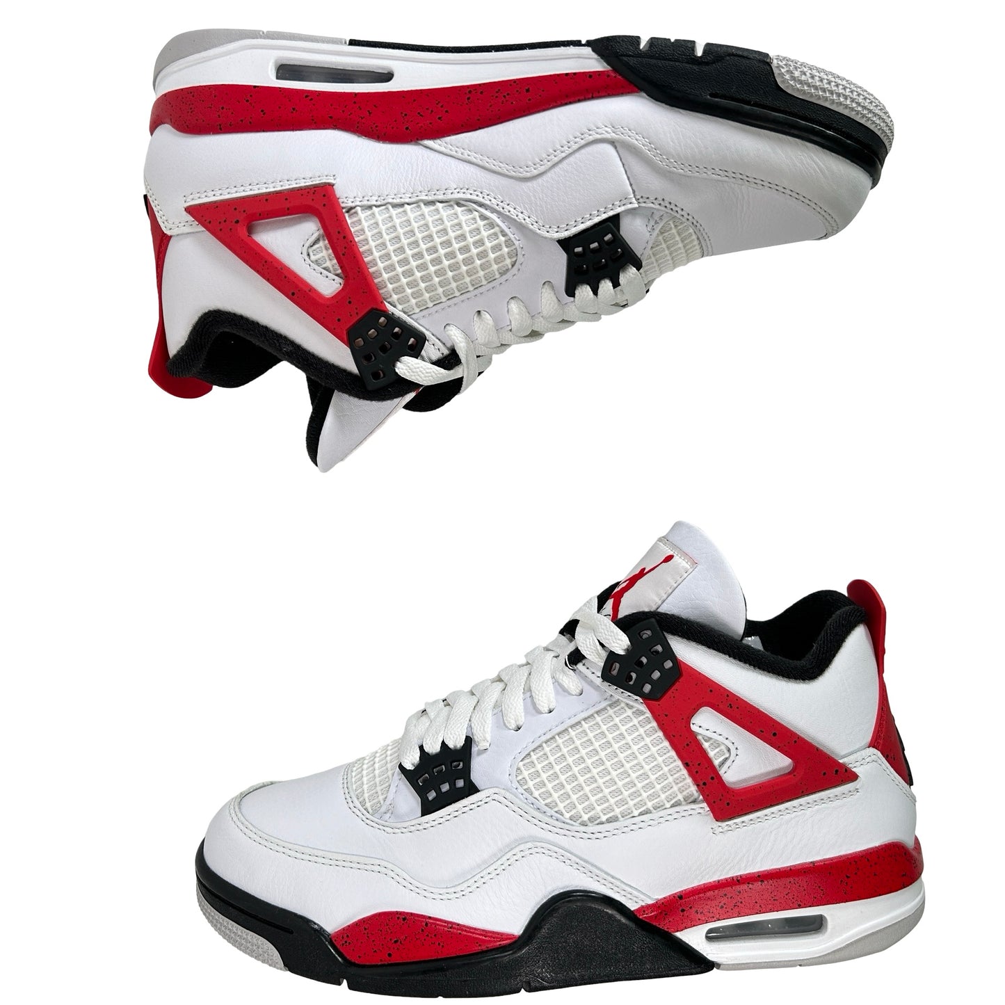 DH6927 161 Jordan 4 Retro Red Cement [USED] - 8.5 M (Used)