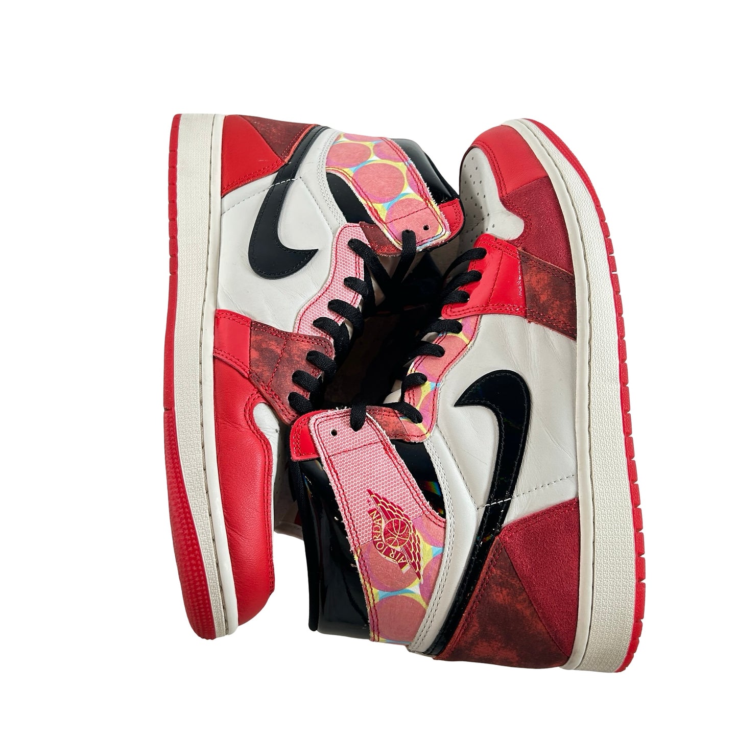 DV1748 601 Jordan 1 Hi Spider-Man Across the Spider-Verse [USED] - 13 M (Used3)