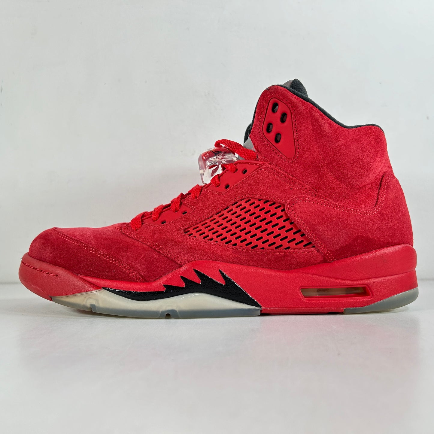 136027 602 Jordan 5 Retro Red Suede [USED] - 10.5 M (VNDS) (Replace Box)