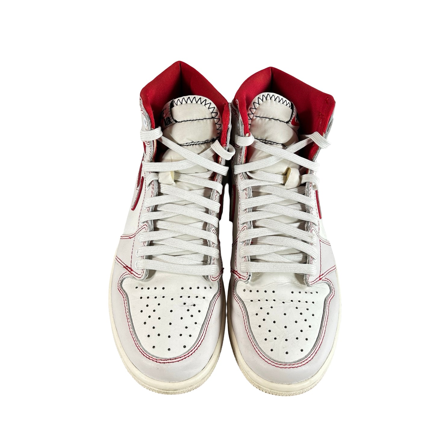 555088 160 Jordan 1 Retro High Phantom Gym Red [USED] - 8 M (Used)