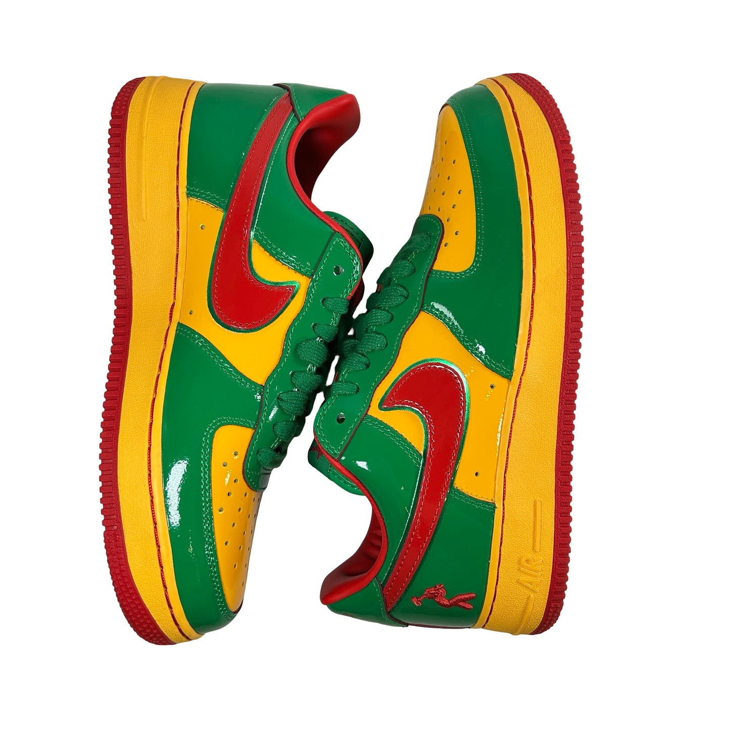 IH4383 300 Nike Air Force 1 Low Lil Yachty Concrete Boys Lucky Green [USED] - 8.5 M (VNDS)