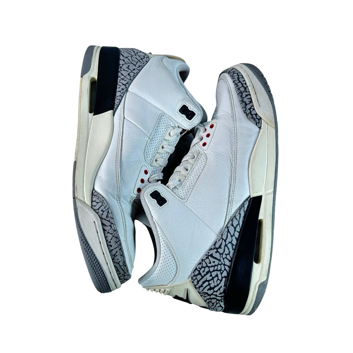 DN3707 100 Jordan 3 Retro White Cement Reimagined [USED] - 11 M (Used9) (No Box9)