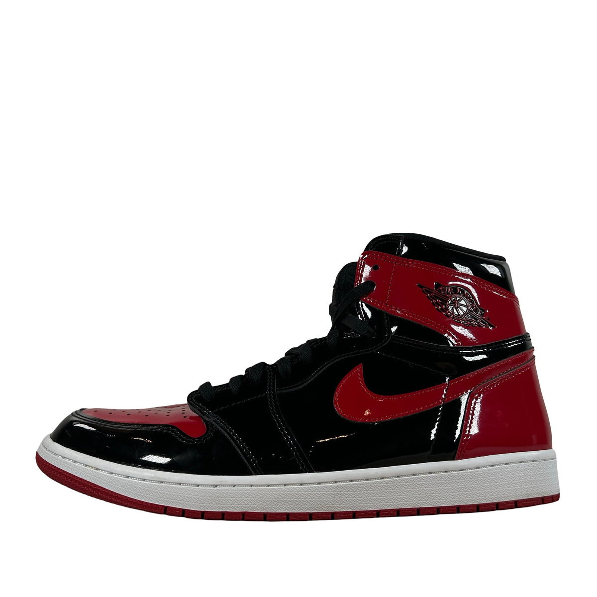 555088 063 Jordan 1 Retro High OG Patent Bred [USED] - 13 M (Used2) (No Box2)
