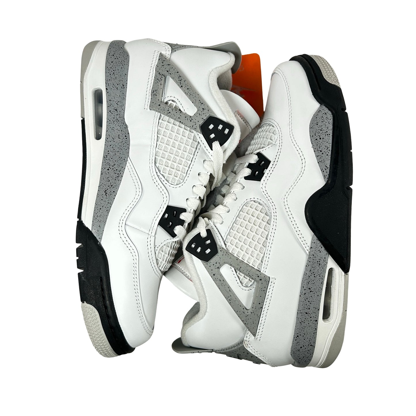 IB4171 100 Jordan 4 Retro White Cement (2025) (GS) [USED] - 7 Y (VNDS)