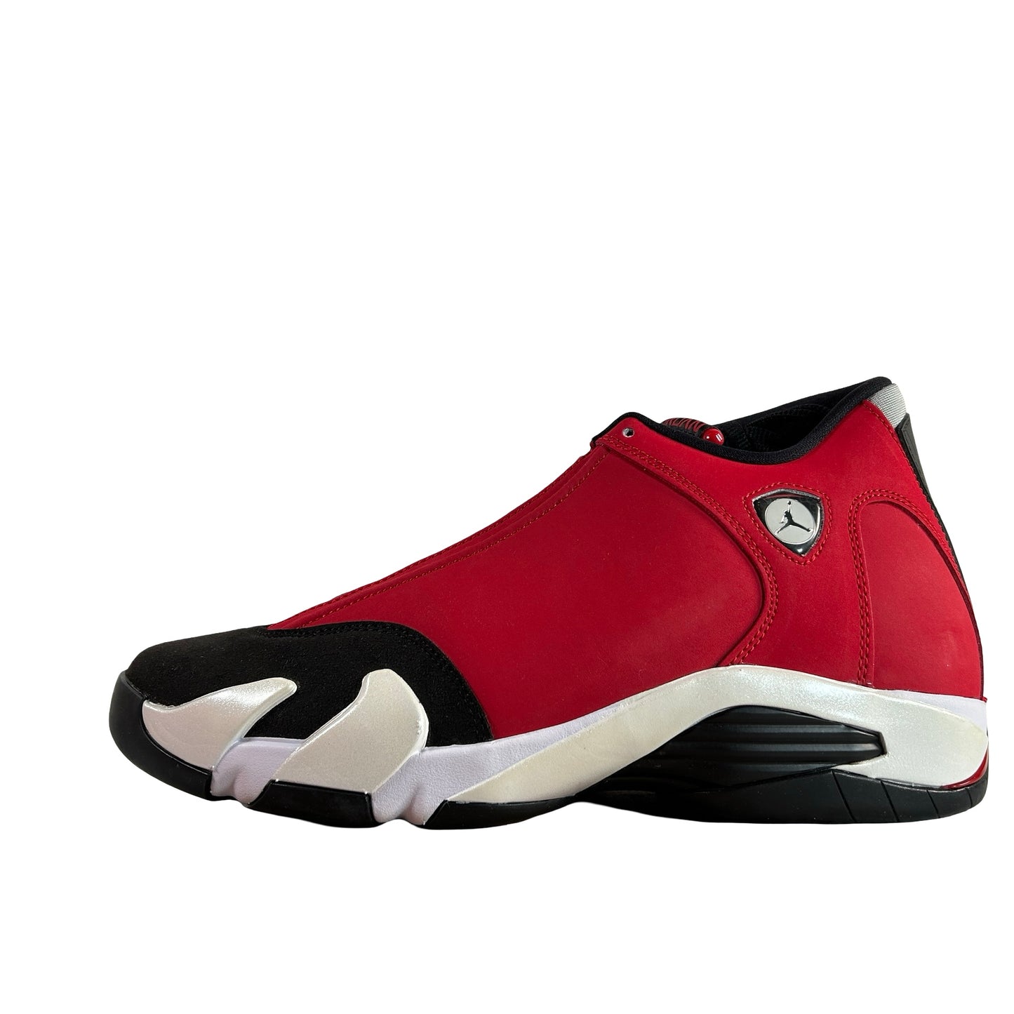 487471 006 Jordan 14 Retro Gym Red Toro - 11 M (Yellowing Midsole)