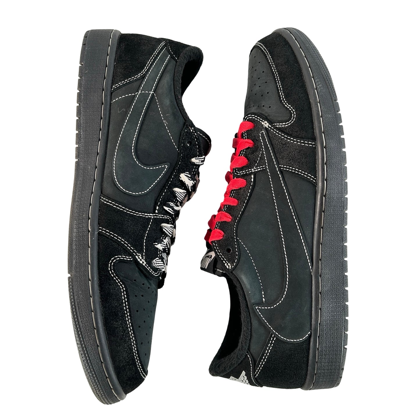 DM7866 001 Jordan 1 Retro Low OG Travis Scott Black Phantom [USED] - 14 M (Used2)