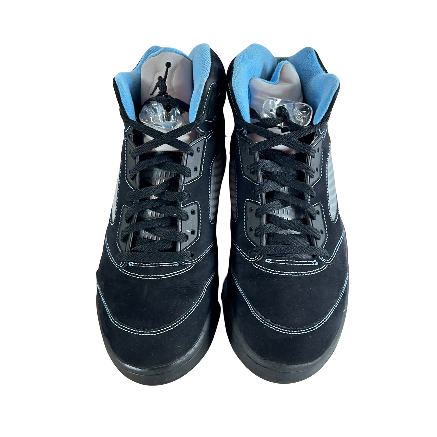 DD0587 008 Jordan 5 Retro Black University Blue (2026) [USED] - 13 M (Used2)