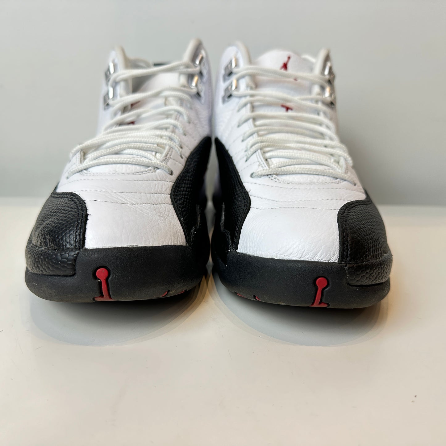 CT8013 162 Air Jordan 12 Red Taxi [USED] - 10.5 M (Used)
