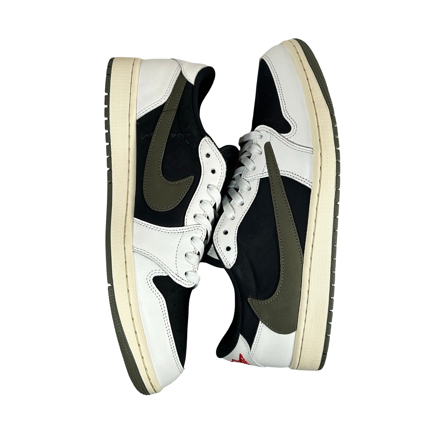 DZ4137 106 Jordan 1 Retro Low OG SP Travis Scott Olive (W) [USED] - 13 W (Used5)