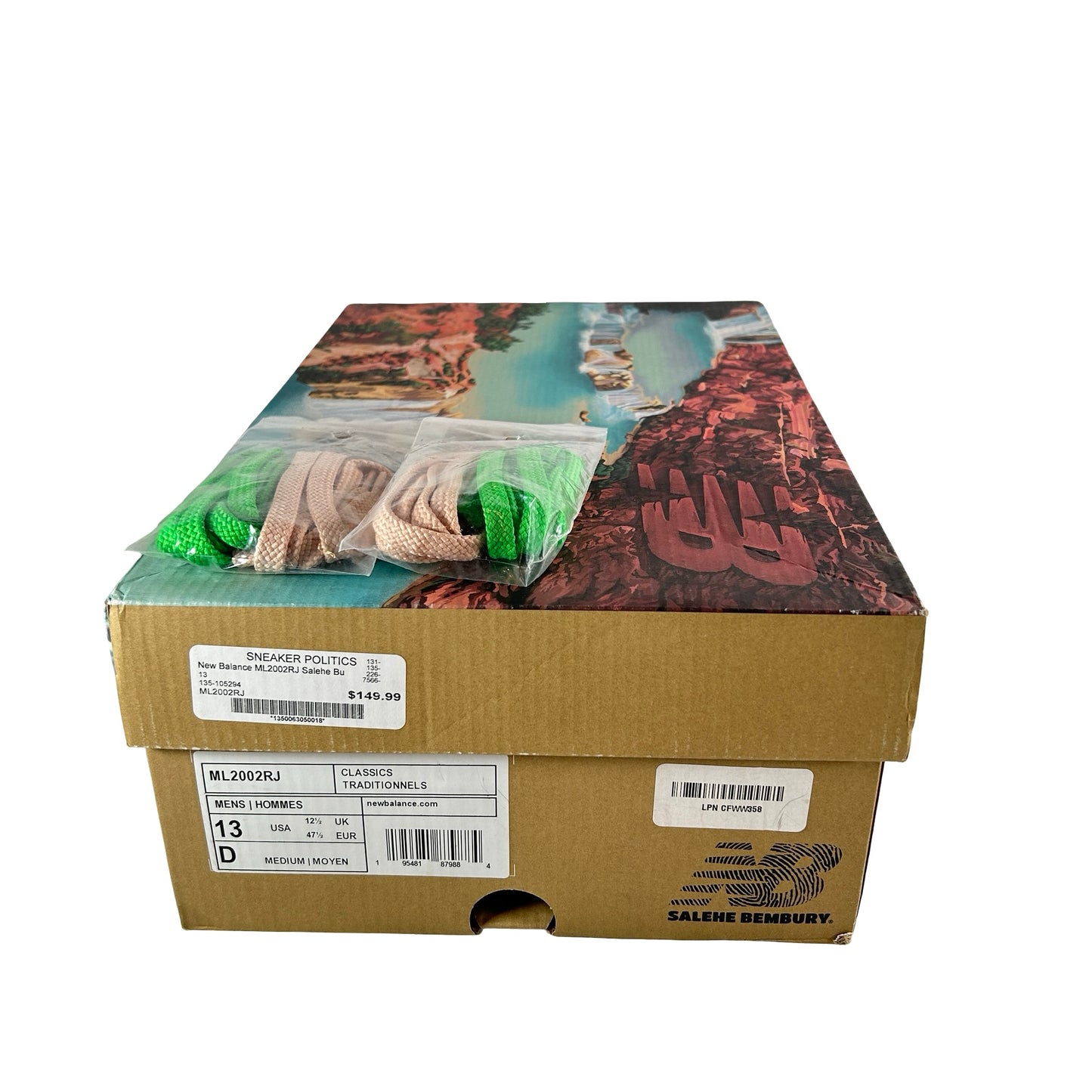 ML2002RJ New Balance 2002R Salehe Bembury Water Be The Guide [USED] - 13 M (Used)