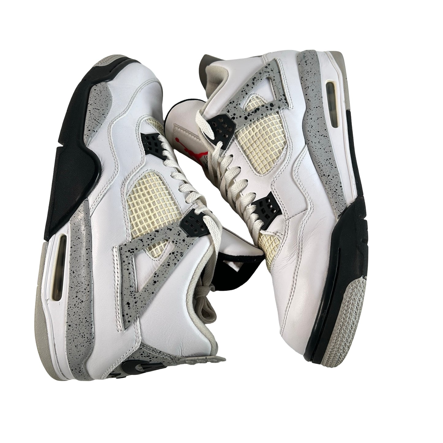 840606 192 Jordan 4 White Cement [USED] - 12 M (Used2)