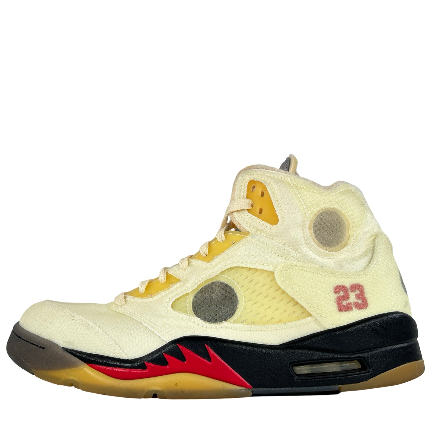 DH8565 100 Jordan 5 Off-White Sail [USED] - 10.5 M (Used3)
