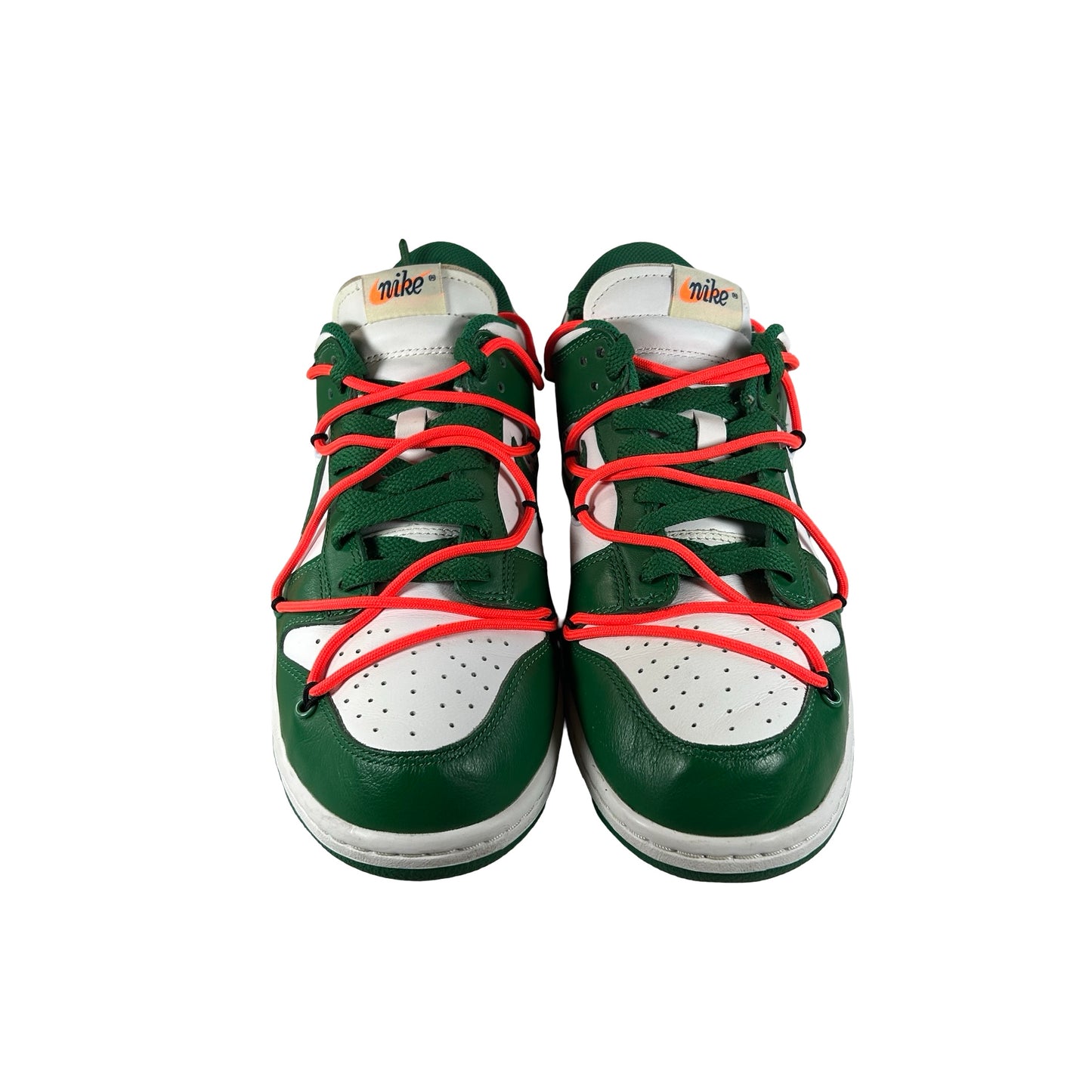 CT0856 100 Nike Dunk Low Off-White Green [USED] - 9 M (Used2)