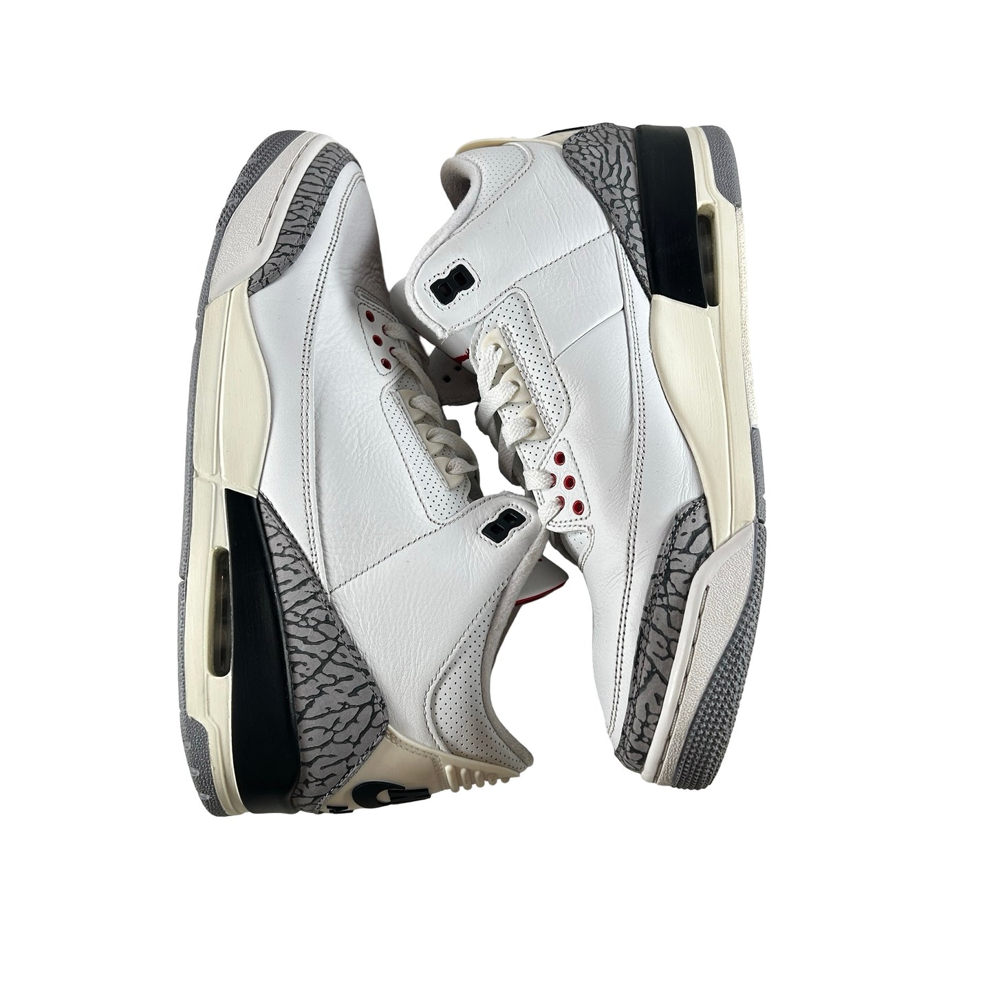 DN3707 100 Jordan 3 Retro White Cement Reimagined [USED] - 12 M (Used6) (No Box6)
