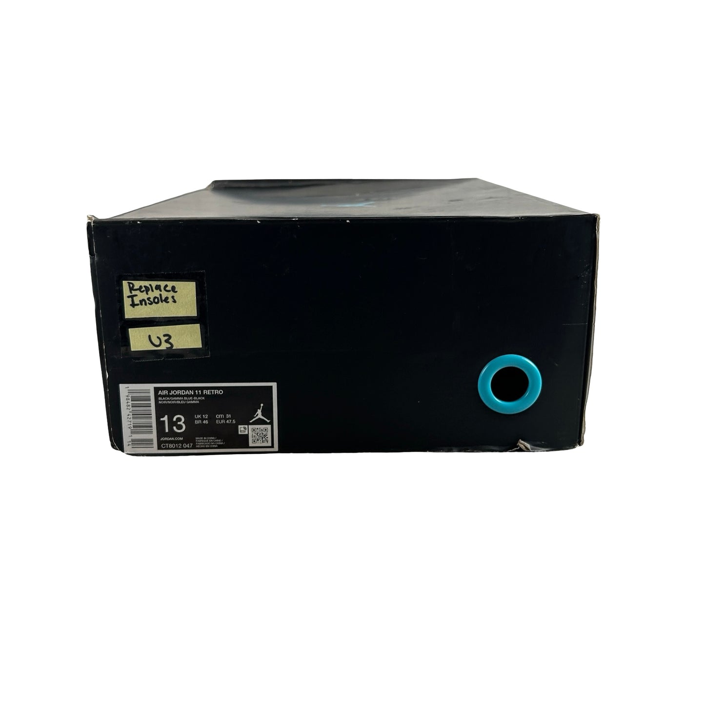 CT8012 047 Jordan 11 Retro Gamma Blue (2025) [USED] - 13 M (Used3) (Replace Insoles)