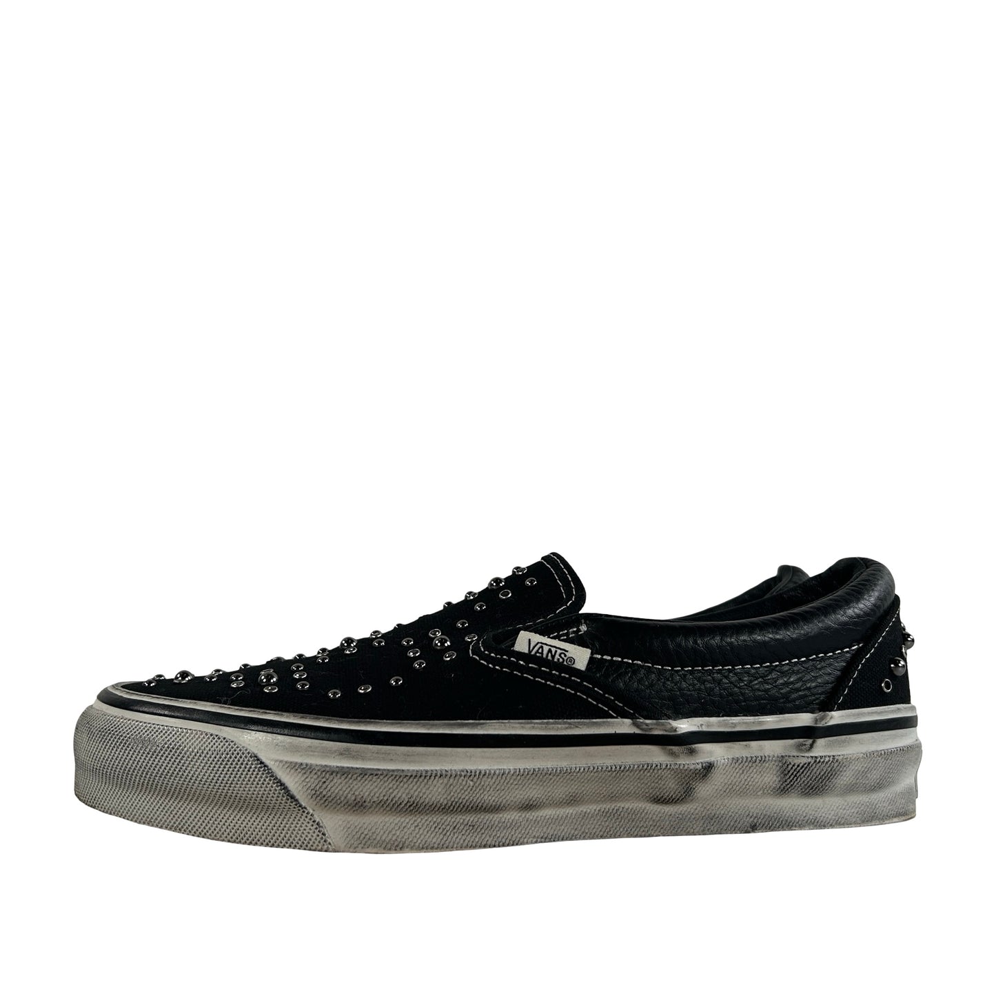 VN000D9PBKA Vans LX Classic Slip-On 98 Pearlized Pack Blackout [USED] - 5.5 M (Used) (No Box) (Sample)