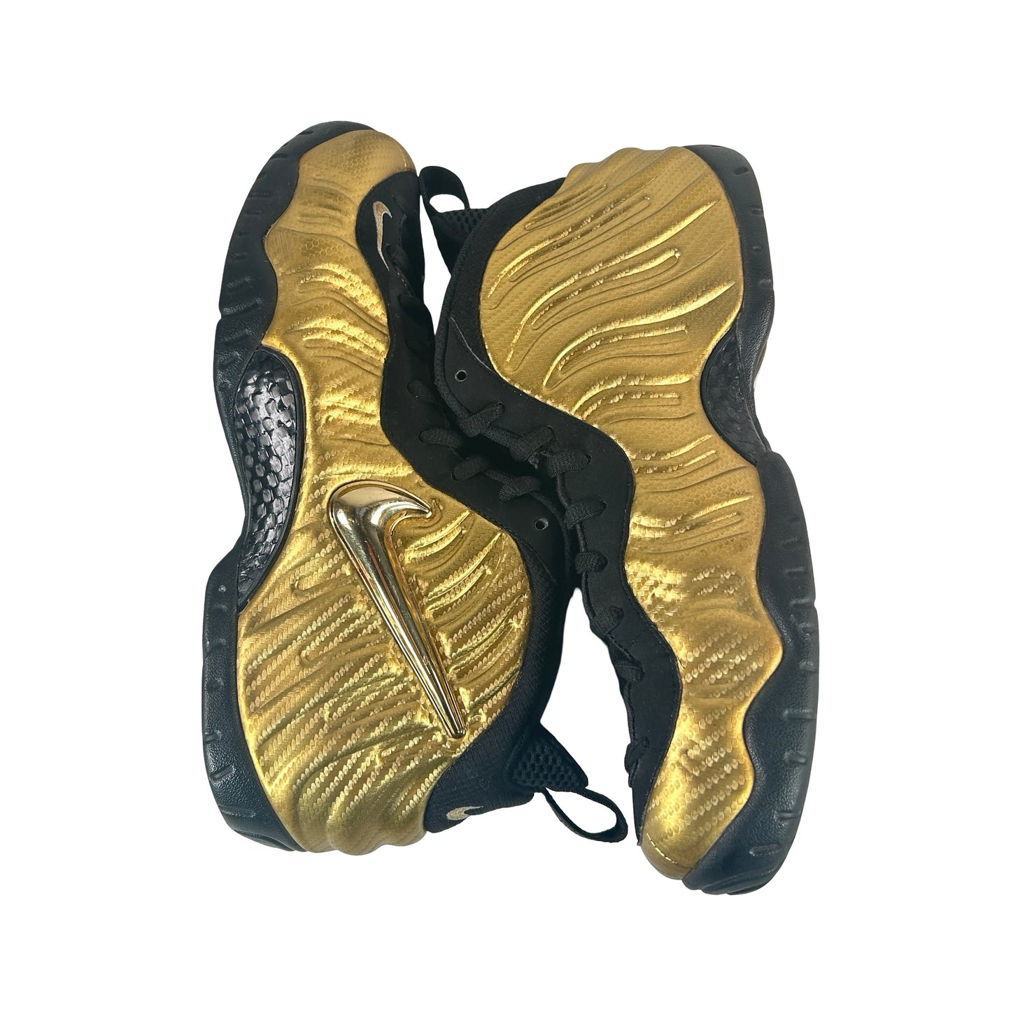 624041 701 Nike Air Foamposite Pro Metallic Gold [USED] - 11.5 M (Used) (Replace Box)