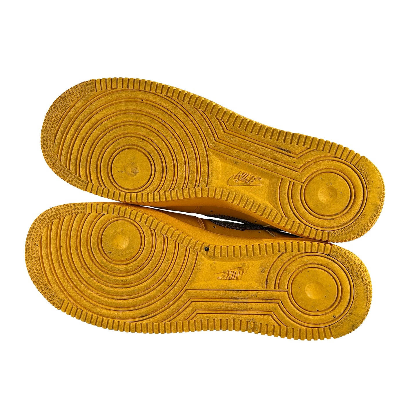 DD1876 700 Nike Air Force 1 Low Off-White ICA University Gold [USED] - 10.5 M (Used)