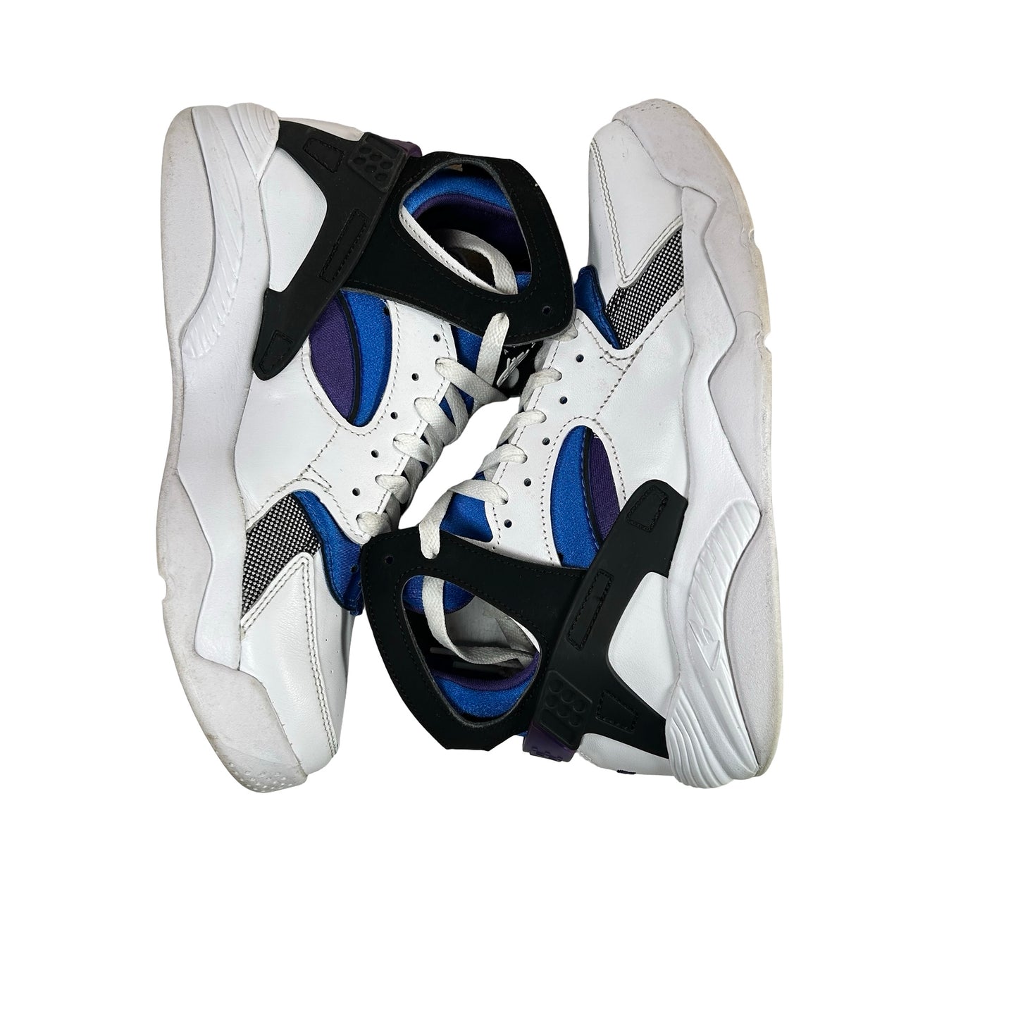 FD0183 101 Nike Air Flight Huarache OG White Varsity Purple (2023) [USED] - 7.5 M (Used) (Replace Box)