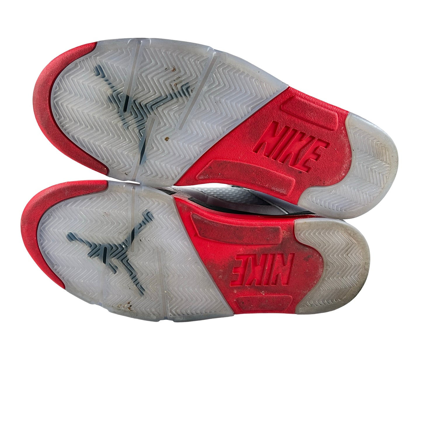 HQ7978 101 Jordan 5 Retro Fire Red Black Tongue (2025) [USED] - 10.5 M (Used) (No Box)